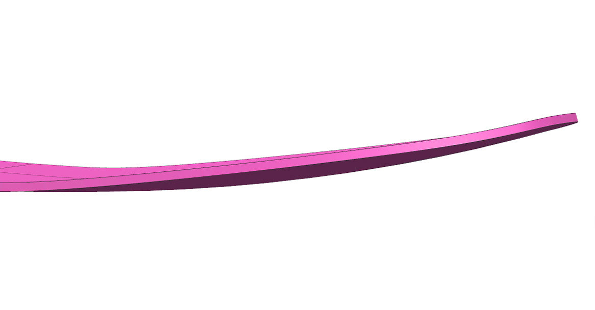 Fish 3D Snowboard - directional camber